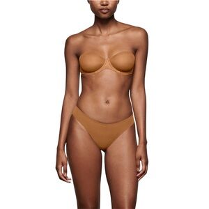 NWT Skims Ultra Fine Mesh Underwire Bra in Bronze Size 38C